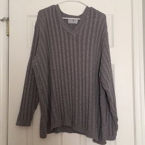 Gray sweater